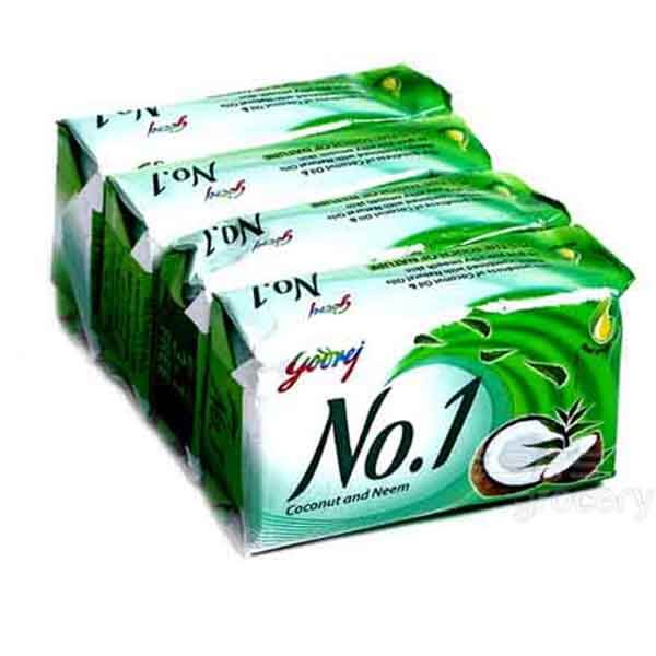 Godrej No.1 Soap Coconut & Neem