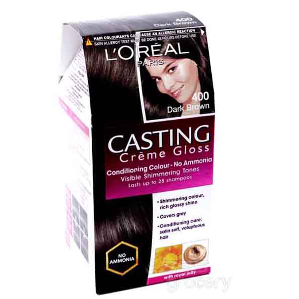 Loreal Casting Hair Creme Gloss No.400-Dark Brown