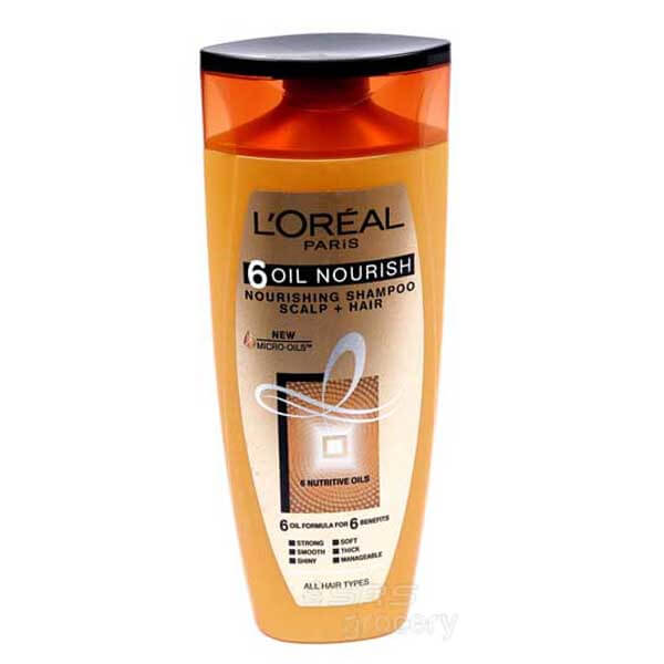 Loreal Shampoo 6 Oil Nourish-Nourishing