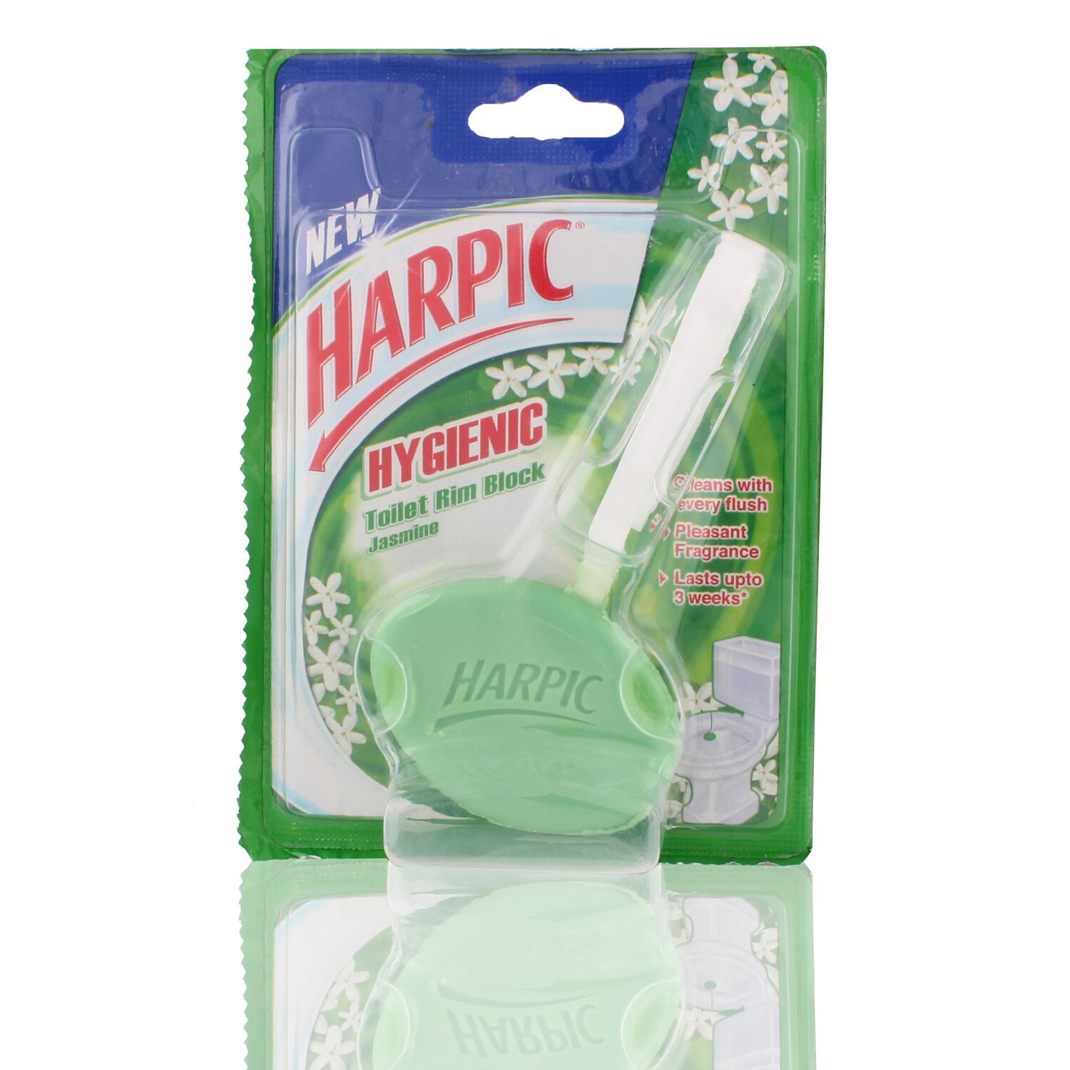 Harpic Hygienic-Toilet Rim Block Jasmine