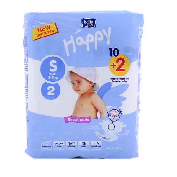 Bella Happy Baby Diapers S