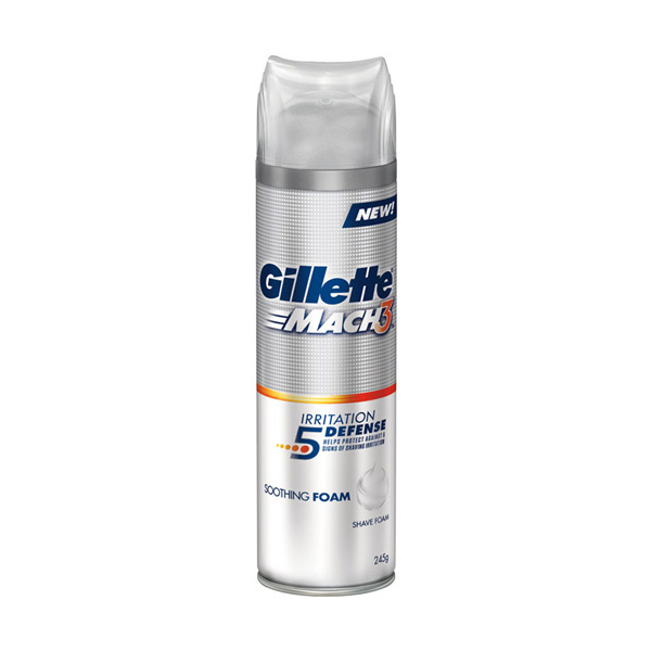 Gillette Mach3 Soothing Foam