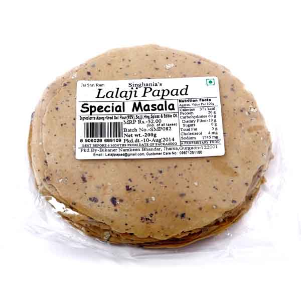 Lala Ji Spl. Masala Papad