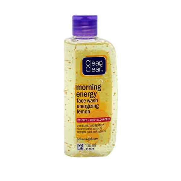 Clean & Clear Morning Energy Face Wash Energizing Lemon