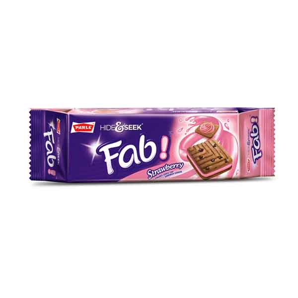 Parle Hide & Seek Fabi Strawberry Cookies