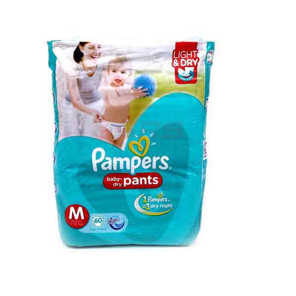 Pampers Active Baby Pants Diapers M