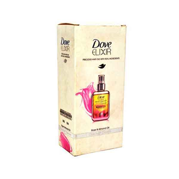Dove Elixir Hair Oils-Hairfall Rescue Rose & Almond Oil