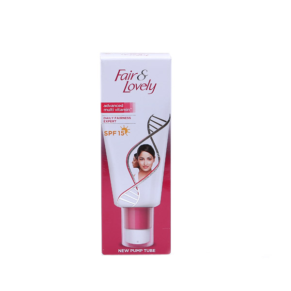 Fair & Lovely Advanced Multi Vitamin Daily Fairness Expert Cream-Pump Spf 15
