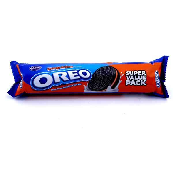 Oreo Chocolatey Sandwich Biscuits Orange Creme