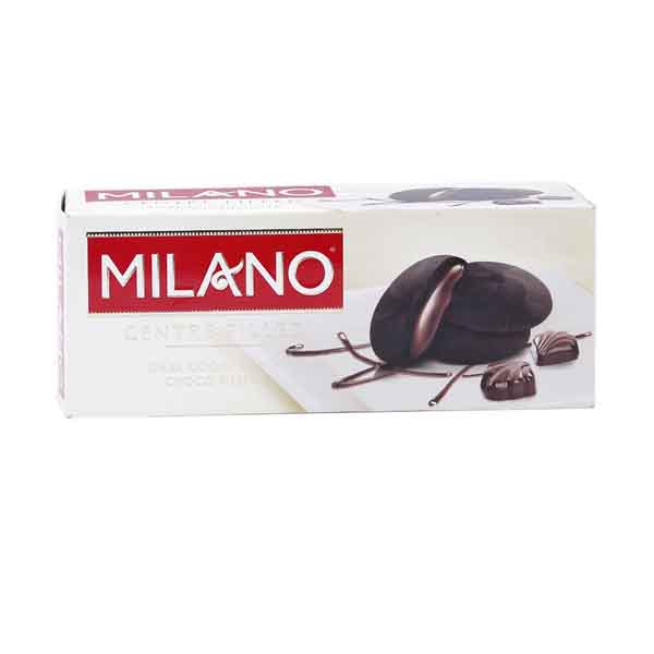 Milano Centre Filled-Dark Cookies With Choco Filling