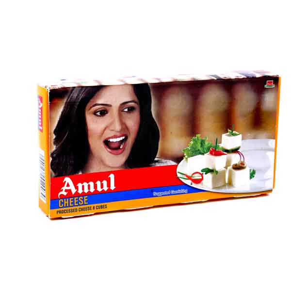 Amul Processed Cheese-Cubes 8 Chiplets