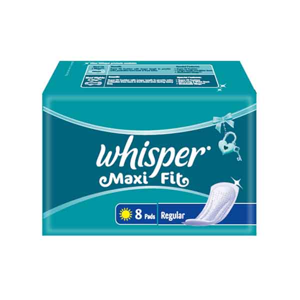 Whisper Maxi Fit Pads Regular