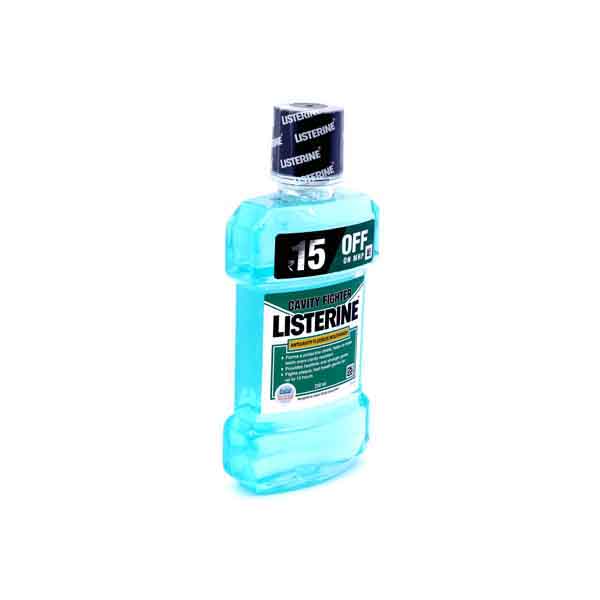 Listerine Mouth Wash Cavity Fighter