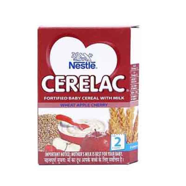 Nestle Cerelac infant cereal wheat -2 Apple Cherry